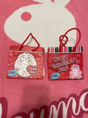 Webkinz Red Valentine's Mini Gift Bags (Set of 2)